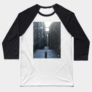 A street scene in Edinburgh, Scotland Baseball T-Shirt